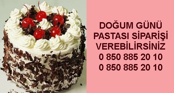 Rize Vişneli Çikolatalı Baton yaş pasta doğum günü pasta siparişi satış